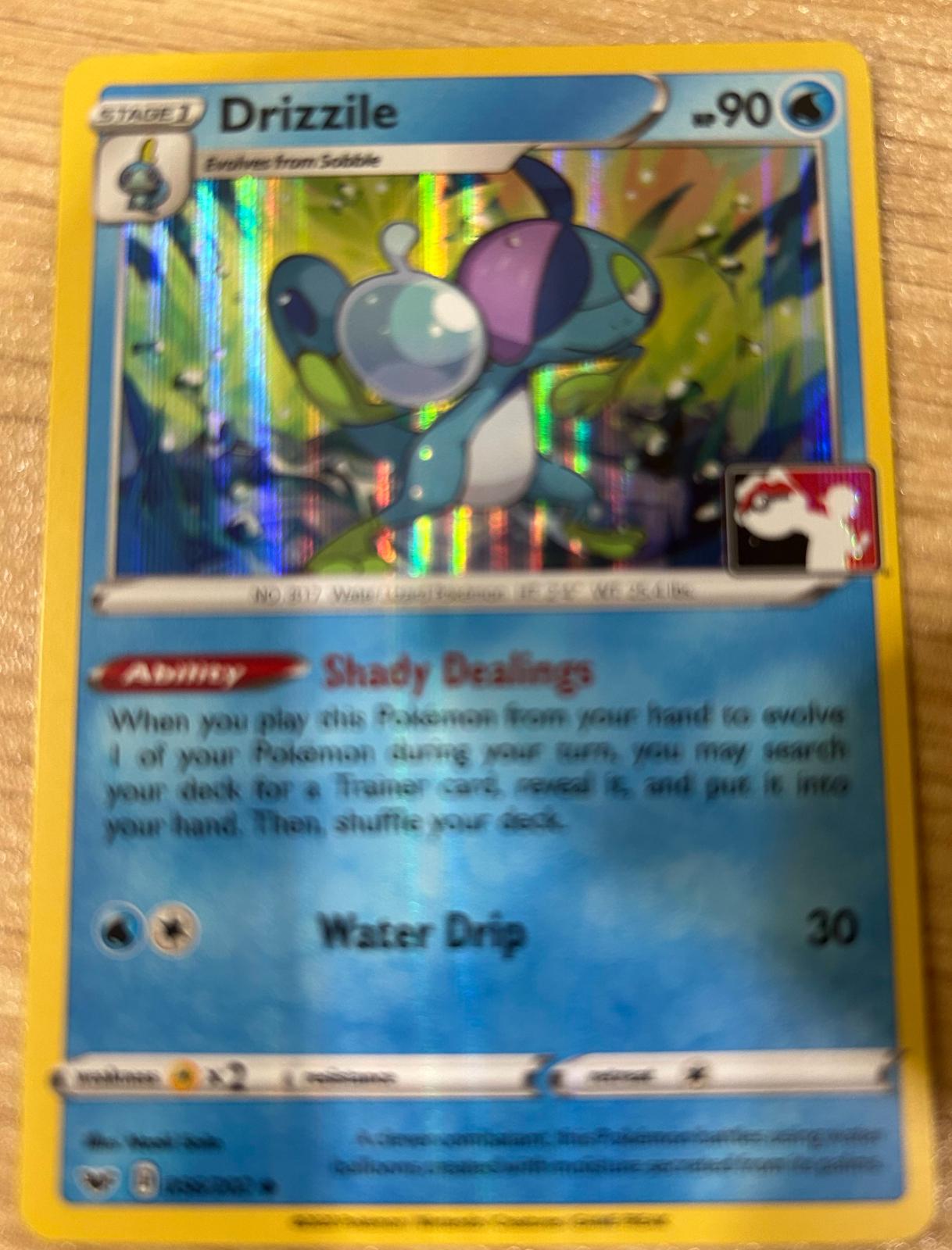 Sword & Shield Drizzile [Holo-Prize-Pack] Pokémon card